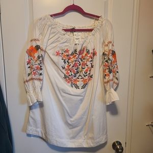 Woodstock off-the-shoulder dress